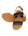 Shop Women'ss Basket Weaves Tan Sandals-Full