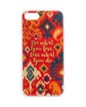 Shop Iphone 8/Se Do What You Love Ikkat Mobile Cover-Front