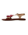 Shop Women's Beige Twirling Tassels Sandals-Design