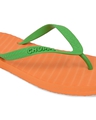 Shop Men's Orange Regular Flip Flops-Full