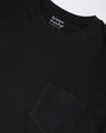 Shop Men's Black Super Loose Fit T-shirt