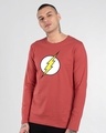 Shop Classic Flash Logo Full Sleeve T-Shirt (FL)-Front