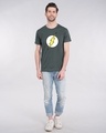 Shop Classic Flash Logo Half Sleeve T-Shirt (FL)-Full