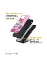 Shop Classy Pink Bloom Premium Glass Case for Apple iPhone 12 Pro Max (Shock Proof, Scratch Resistant)-Design