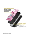 Shop Classy Pink Bloom Premium Glass Case for Apple iPhone 13 (Shock Proof, Scratch Resistant)-Design