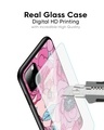 Shop Classy Pink Bloom Premium Glass Case for Apple iPhone 13 (Shock Proof, Scratch Resistant)-Full