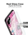 Shop Classy Pink Bloom Premium Glass Case for OnePlus 7 (Shock Proof, Scratch Resistant)-Full