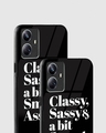 Shop Classy Sassy Premium Glass Case for Realme 10 Pro Plus 5G-Design