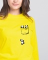 Shop Climbing Pocket Panda Fleece Light Sweatshirt-Front