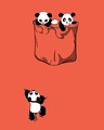 Shop Climbing Pocket Panda Full Sleeves T-Shirt-Full