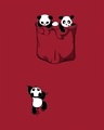 Shop Climbing Pocket Panda Scoop Neck Full Sleeve T-Shirt-Full