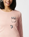 Shop Climbing Pocket Panda T-Shirt-Front