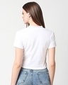 Shop Women's White Climbing Pocket Panda Slim Fit Snug Blouse-Design