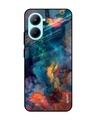 Shop Cloudburst Printed Premium Glass Case for Realme C33 (Shock Proof,Scratch Resistant)-Front