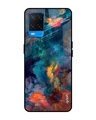 Shop Cloudburst Printed Premium Glass Cover for Oppo A54 (Shock Proof, Lightweight)-Front