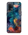 Shop Cloudburst Printed Premium Glass Cover for Oppo F19 Pro (Shock Proof, Lightweight)-Front