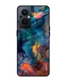 Shop Cloudburst Printed Premium Glass Cover for OPPO F21 Pro 5G (Shockproof, Light Weight)-Front