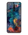 Shop Cloudburst Printed Premium Glass Cover for Poco M2 (Shock Proof, Lightweight)-Front