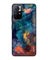 Shop Cloudburst Printed Premium Glass Cover for Redmi Note 11T 5G (Shock Proof, Lightweight)-Front