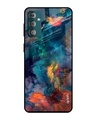 Shop Cloudburst Printed Premium Glass Cover for Samsung Galaxy F23 5G (Shock Proof, Light Weight)-Front