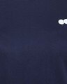 Shop Activewear T-Shirt In Navy With Reflector Piping-Full