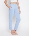 Shop Chic Basic Pyjamas In Powder Blue   Cotton-Design