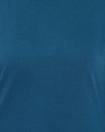 Shop Chic Basic Sleep Top In Dark Blue   Cotton-Full