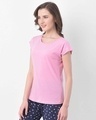 Shop Chic Basic Top In Baby Pink   Cotton Rich-Design