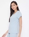 Shop Chic Basic Top In Charcoal Grey   Cotton Rich-Design