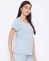 Shop Chic Basic Top In Charcoal Grey   Cotton Rich-Full