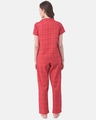 Shop Classic Checks Button Me Up Shirt & Pyjama In Red-Design