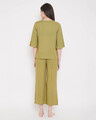 Shop Classy Checks Top & Pyjama In Light Brown   Rayon-Design