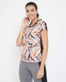 Shop Comfort Fit Active Printed T-Shirt In Multicolour-Design