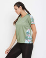 Shop Comfort Fit Active T-Shirt In Sage Green-Design