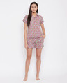 Shop Cool Cactus Shirt & Shorts In Dusty Pink-Full