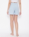 Shop Cotton Pack Of 2 Chic Basic Boxer Shorts   Green & Blue-Full