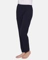 Shop Pack of 2 Women's Blue & Black Cotton Chic Basic Pyjamas Pants With Pocket-Design