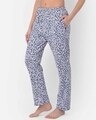 Shop Pack of 2 Women Blue & Pink Pretty Florals Pyjamas-Design
