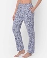 Shop Cotton Pack Of 2 Pretty Florals Pyjama Pants   Blue & Pink