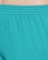 Shop Cotton Pack Of 2 Pyjama With Elastic Waistband   Black & Green