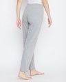 Shop Cotton Pack Of 2 Pyjama With Elastic Waistband   Grey & Blue