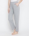 Shop Pack of 2 Women's Grey & Blue Pyjamas-Design