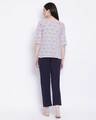 Shop Cotton Printed Top & Basic Pyjama Set-Design