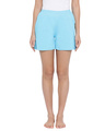 Shop Cotton Rich Boxer Shorts In Blue-Front