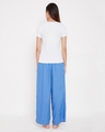Shop Cotton Tooty Fruity Top & Wide Leg Pyjama Pants   Grey & Blue-Design