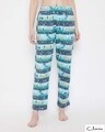 Shop Dinosaur Print Pyjama In Multicolour-Front