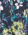 Shop Floral Print Pyjamas In Black   Cotton-Full