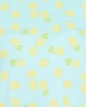 Shop Lemon Print Knee Length Short Nightdress In Cyan   Cotton-Full