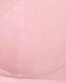 Shop Non Padded Non Wired Full Coverage Bra In Light Pink   Cotton-Full