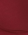 Shop Non Padded Non Wired Full Coverage Bra With Double Layered Cups In Maroon   Cotton Rich-Full